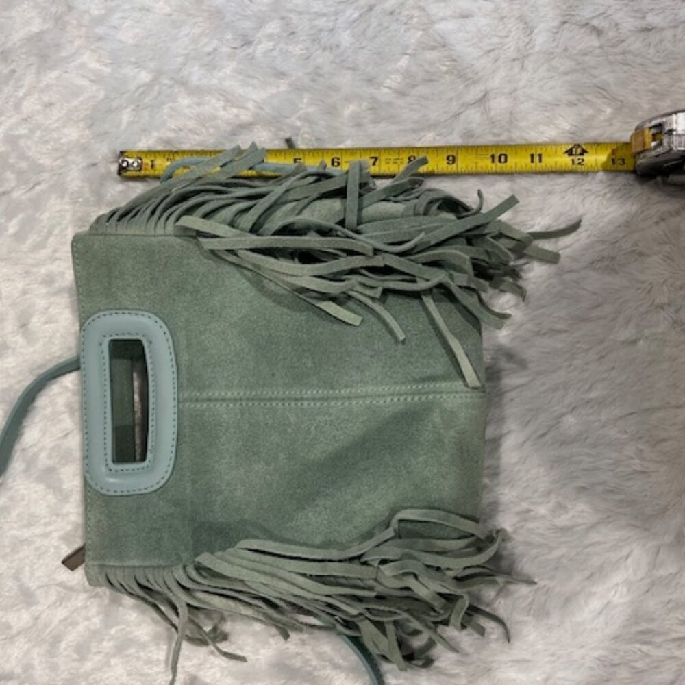 Suede Fringe Purse - Picture 2 of 5